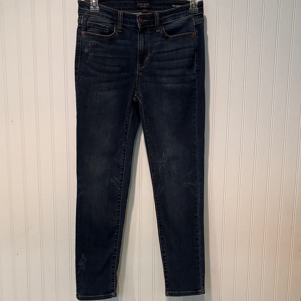 Judy Blue Relaxed Fit Dark Wash Skinny Jeans Size 9/29